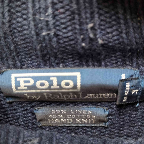 ポロバイラルフローレン Polo by RALPH LAUREN 90S タートルネック コットンニット メンズ JPN:S